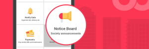 Nobrokerhood noticeboard for society members