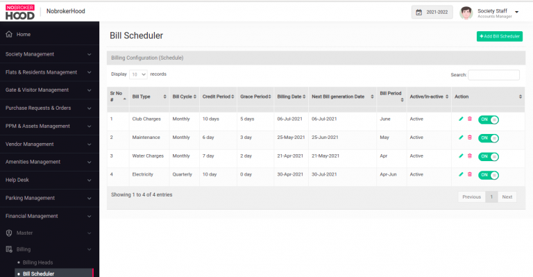 Auto Bill Generation 3