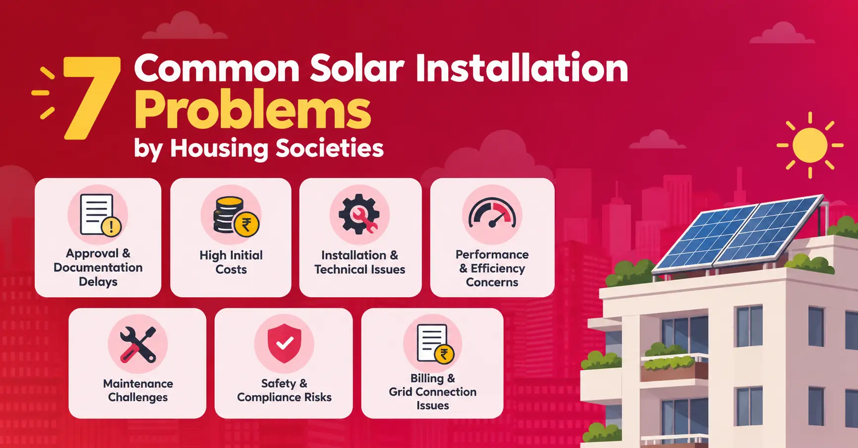 Common Solar Installation Problems by Societies