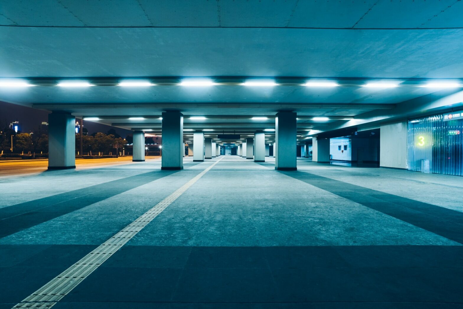 apartment covered parking
